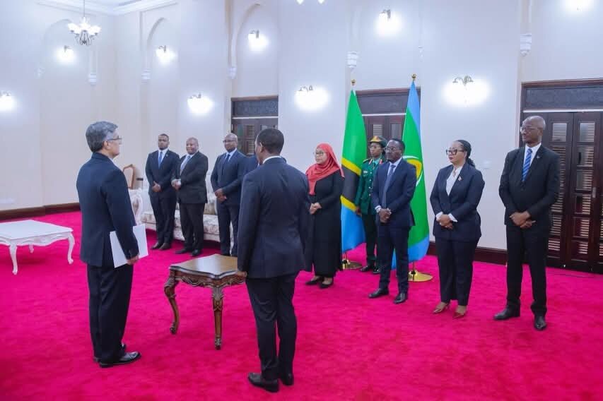 Rais Dr.Samia Suluhu Hassan Ampokea Balozi Mteule wa Jamhuri ya Kiislamu ya Iran Ikulu Chamwino - Dodoma | Ni Hatua Mpya ya Ushirikiano wa Kimaendeleo