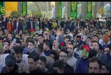 কারবালায়  ইমাম হুসাইন (আ.)-এর পবিত্র মাজারে হযরত ফাতেমা যাহরা (সা.আ.)-এর জন্মবার্ষিকীর মাহফিল/ মোল্লা বাসিম।