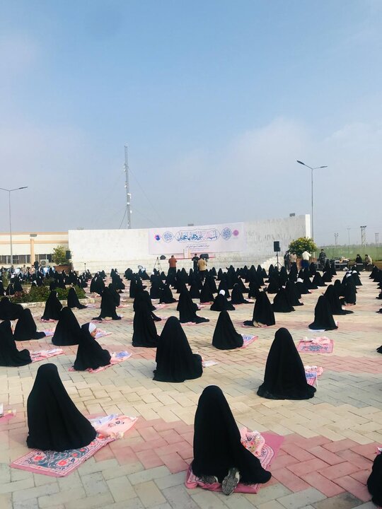 تقرير مصور/ تتويج 560 طالبة من مدارس ابتدائية ممن بلغن سن التكليف بمحافظة ميسان برعاية العتبة العلوية