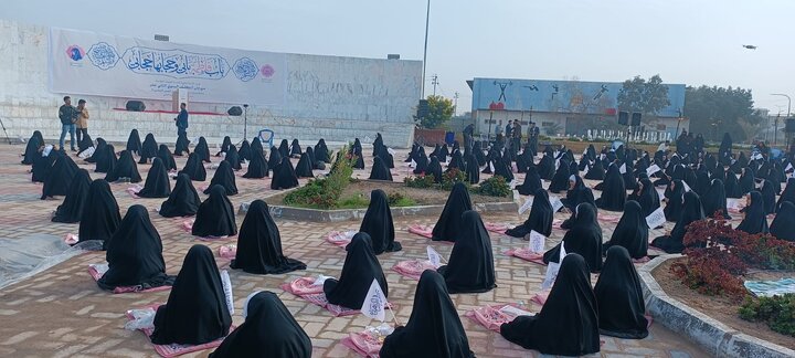 تقرير مصور/ تتويج 560 طالبة من مدارس ابتدائية ممن بلغن سن التكليف بمحافظة ميسان برعاية العتبة العلوية