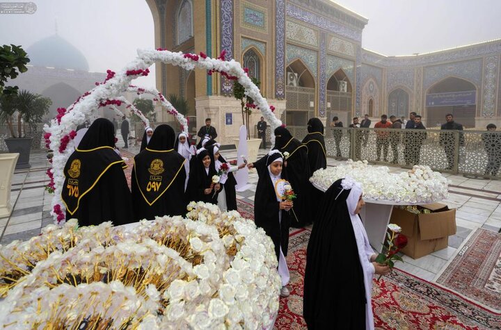 تقرير مصور/ حضور واسع للفتيات في احتفالية التكليف الشرعي السنوي بمناسبة ولادة السيدة "فاطمة الزهراء" (ع)