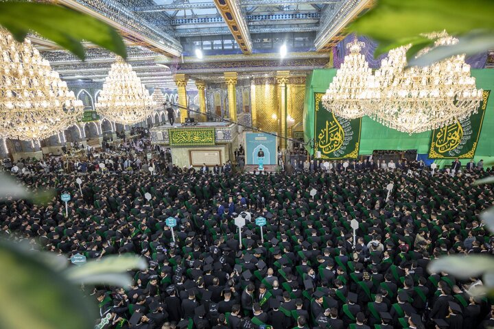 انطلاق حفل تخرج طلبة الجامعات العراقية السادس داخل مرقد أبي الفضل العباس (عليه السلام)