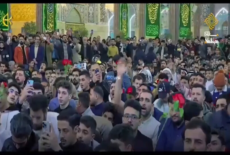 কারবালায়  ইমাম হুসাইন (আ.)-এর পবিত্র মাজারে হযরত ফাতেমা যাহরা (সা.আ.)-এর জন্মবার্ষিকীর মাহফিল/ মোল্লা বাসিম।