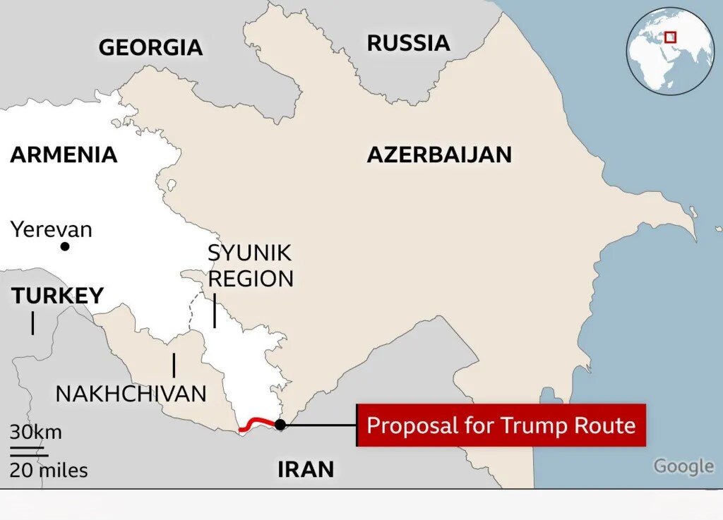 شباهت «مسیر ترامپ» در ارمنستان به کانال پاناما / ایران چه کار باید کند؟