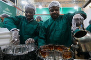 Photos: Presence of Nigerian seminarians at Tea House of Imam Reza holy shrine