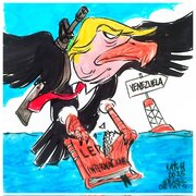 كاريكاتير / أطماع ترامب في فنزويلا