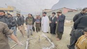 تصویری رپورٹ| گلگت بلتستان کے امام جمعہ راحت حسین الحسینی نے  علامہ سید ابوالقاسم خوانصاریؒ کے مرقد کا سنگ بنیاد رکھا