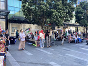 Photos: “An Injury to One is an Injury to All” echoed at pro-Palestine rally in New Zealand