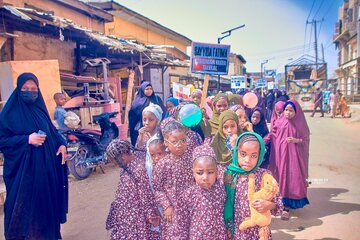 تصاویر | جشن‌های خیابانی در کانوی نیجریه به مناسبت میلاد حضرت زهرا(س)