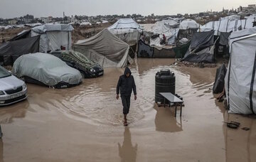 বায়রন ঝড়ে বিপর্যস্ত গাজা