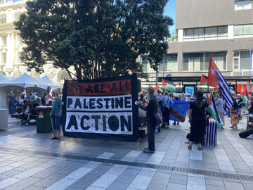 Gambar | "Kecederaan pada Satu adalah Kecederaan pada Semua" Bergema di Perhimpunan Pro-Palestin di New Zealand