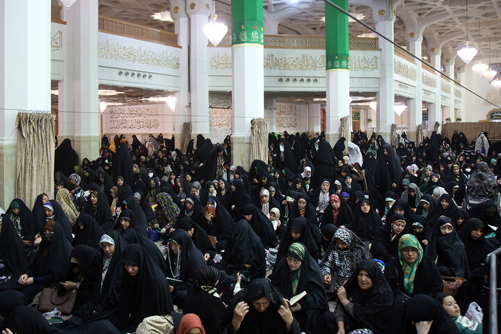Photos: Hazrat Zahra birth anniversary held in Lady Fatima Masoumeh shrine