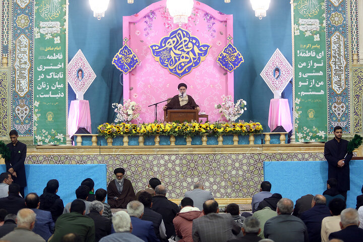 Photos: Hazrat Zahra birth anniversary held in Lady Fatima Masoumeh shrine