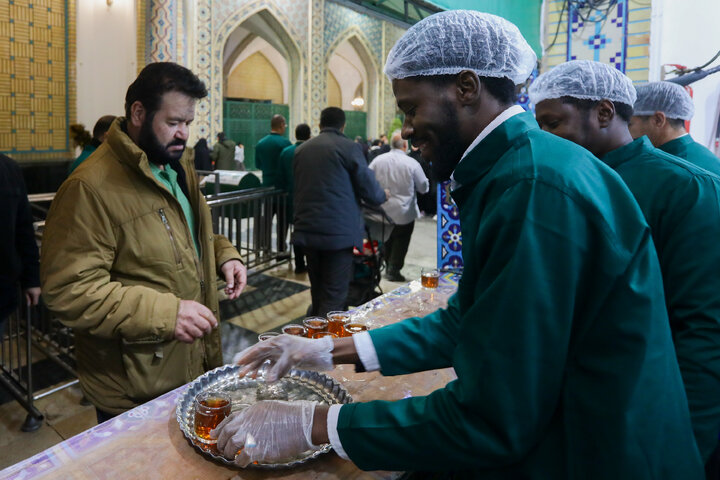 Photos: Presence of Nigerian seminarians at Tea House of Imam Reza holy shrine