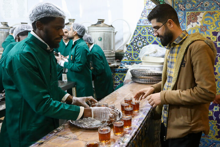 Photos: Presence of Nigerian seminarians at Tea House of Imam Reza holy shrine