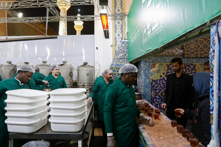 Photos: Presence of Nigerian seminarians at Tea House of Imam Reza holy shrine