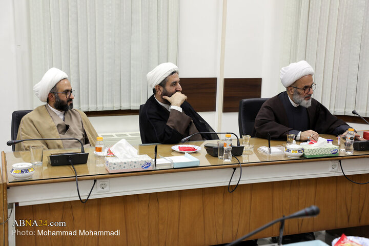 دیدار اعضای شورای «جامعه حوزوی مِنار» با آیت‌الله رمضانی