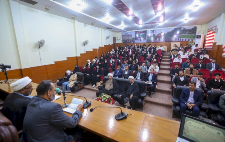 تقرير مصور/ إقامة ندوة تعريفية عن مؤتمر التراث البصري في جامعة البصرة