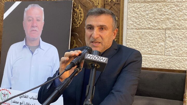 تقرير مصور/ جانب من الحضور بمناسبة وفاة أحد خدمة المقاومين في بلدة الدوير اللبنانية