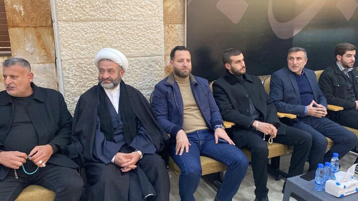 تقرير مصور/ جانب من الحضور بمناسبة وفاة أحد خدمة المقاومين في بلدة الدوير اللبنانية