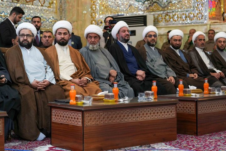 Informe fotográfico | El Santuario Al-Askari celebró a 4000 niñas al alcanzar la edad de obligación con una coronación simbólica del hiyab