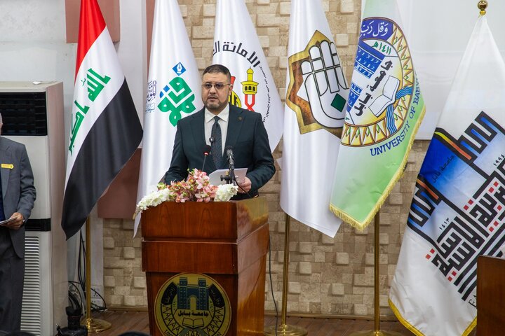 تقرير مصور/ إقامة مؤتمر علمي حول السيدة الزهراء (عليها السلام) في جامعة بابل