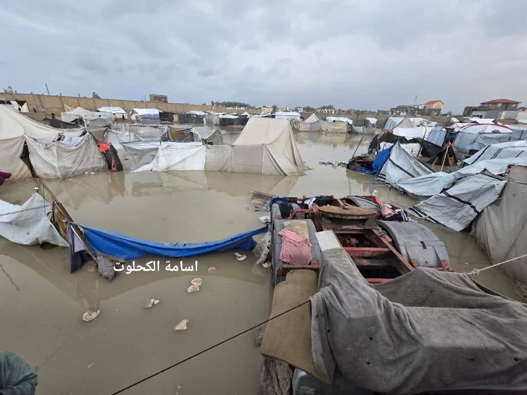 Gaza battered by polar storm Byron, 12 dead and homes collapse