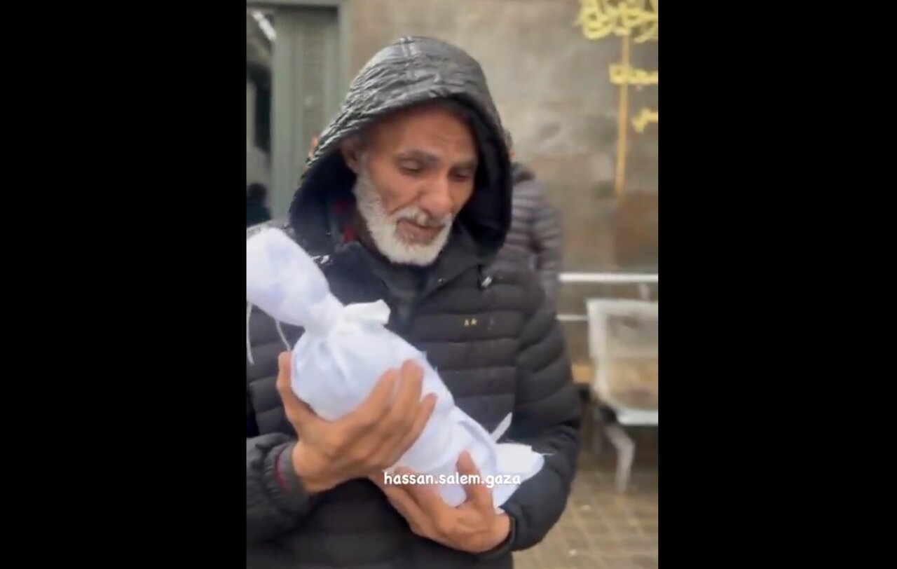 Two infant martyred in 24 hours in Gaza as freezing weather devastates displaced families