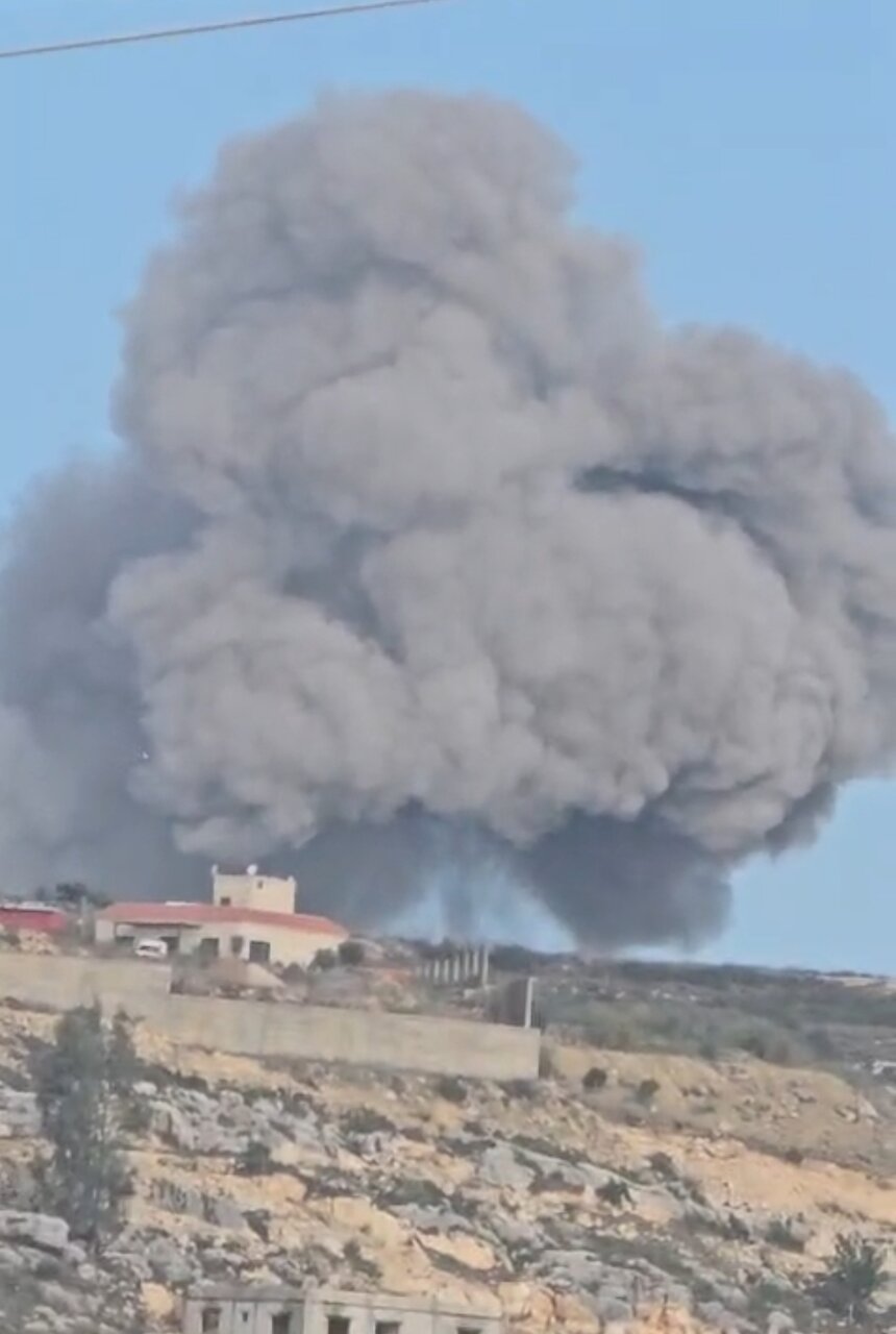 Video | Mga Pag-atakeng Panghimpapawid ng Rehimeng Sionista sa Timog at Lambak ng Beqaa, Lebanon