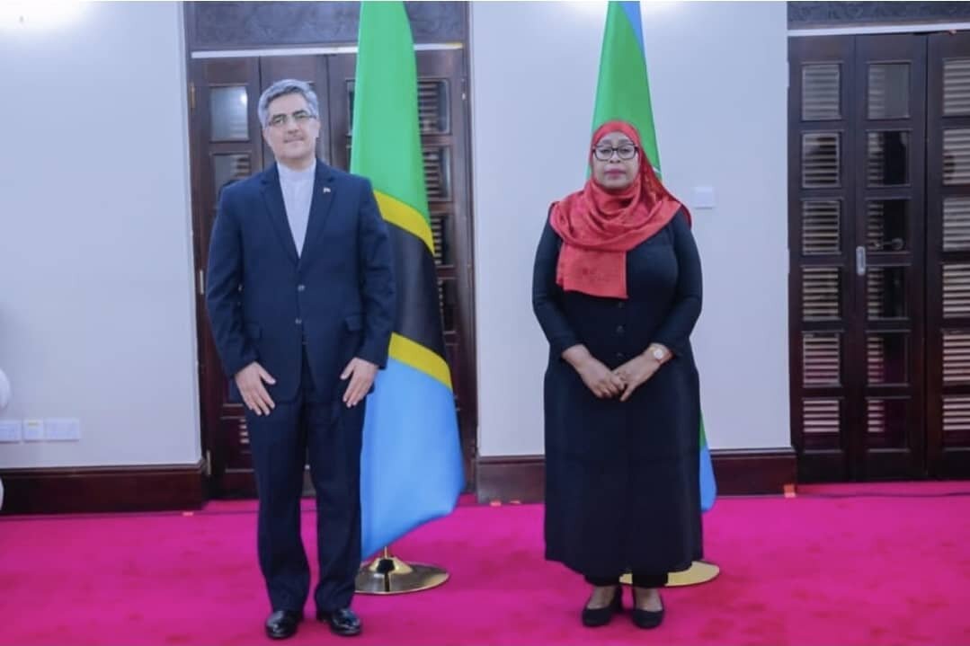 دیدار سفیر جمهوری اسلامی ایران با رئیس جمهور تانزانیا؛ گامی جدید در همکاری‌های توسعه‌ای