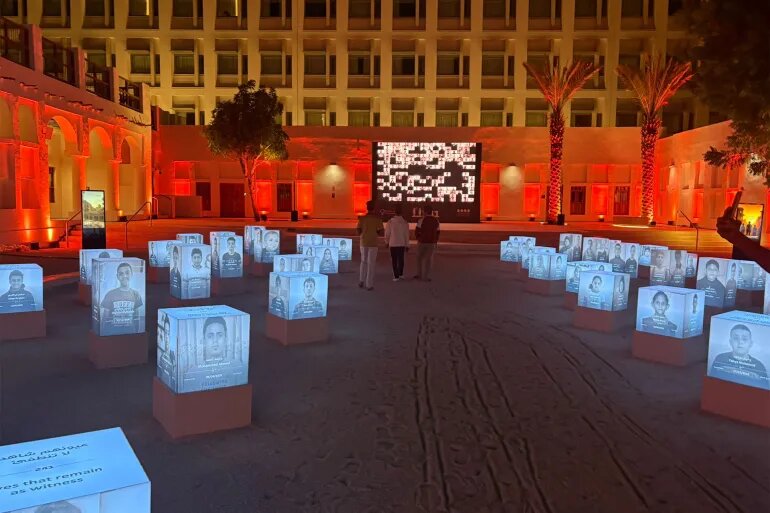 معرض 241 بالدوحة يكرّم يتامى استشهدوا في غزة