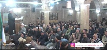 Îmamê  Îneyê  Mehabad؛Yekîtî û berxwedana neteweyî, razê rawestandina gelê Îranê li hember êrîşên dijminan e