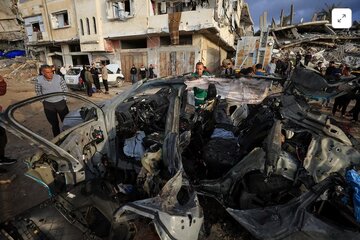 Israeli drone strike kills five Palestinians near Gaza City