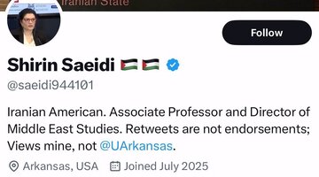 University of Arkansas in US fires Iranian professor over support for Iran, Palestine