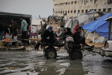 Gambar | Penghuni Gaza Terperangkap dalam Musim Sejuk