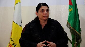 “Sûzdar Hacî” endamê fermandariya giştî ya YPJ û SDF:Bi peymana 10ê Adarê re derfetek ji bo beşdarbûna neteweyî ya bi edalet heye