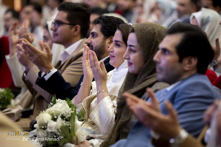 مراسم ازدواج ۹۰۰ زوج از فرزندان بازنشستگان نیروهای مسلح