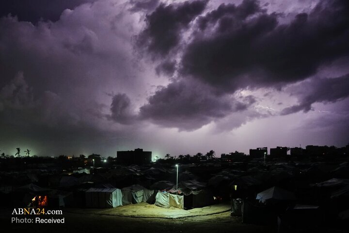Photos: Gaza’s Displaced Trapped in Winter