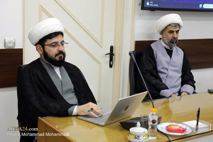 Photos: Members of "Menar" Seminary Council meet Ayatollah Ramazani