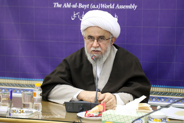 Photos: Members of "Menar" Seminary Council meet Ayatollah Ramazani