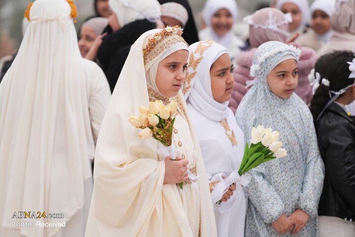 جشن تکلیف ۴ هزار دختر در حرم امامین عسکریین(ع)