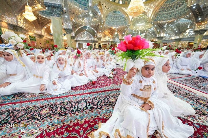 جشن تکلیف ۴ هزار دختر در حرم امامین عسکریین(ع)