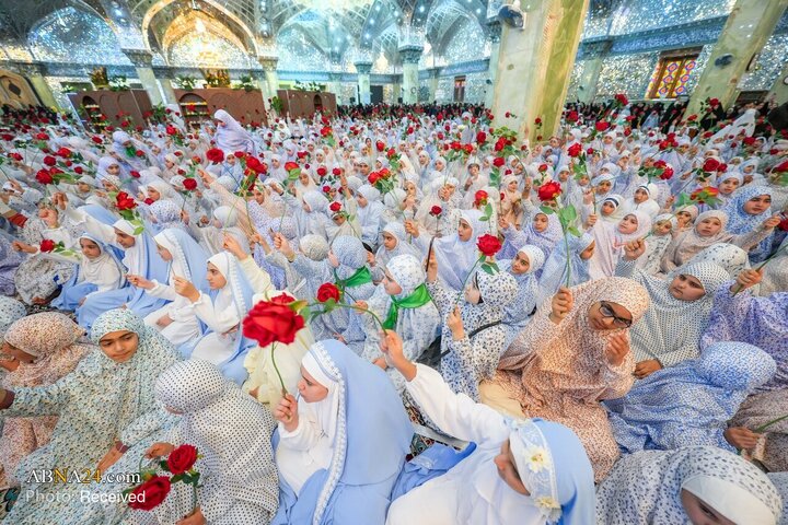 جشن تکلیف ۴ هزار دختر در حرم امامین عسکریین(ع)