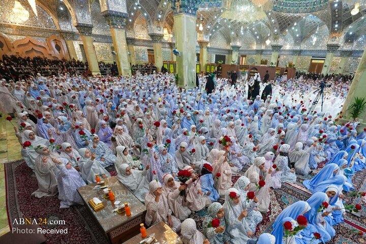 جشن تکلیف ۴ هزار دختر در حرم امامین عسکریین(ع)