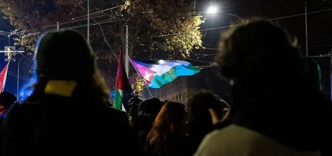 İtalya'da Filistin İçin Anlamlı Yürüyüş