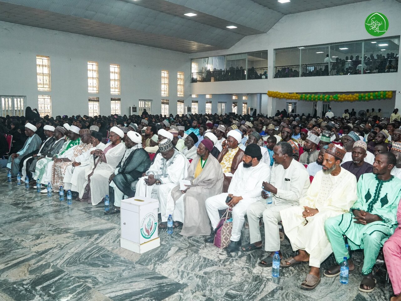 تقرير مصور/ مشاركة واسعة في حفل ولادة السيدة "فاطمة الزهراء" (ع) بحضور الزكزاكي بالعاصمة النيجيرية
