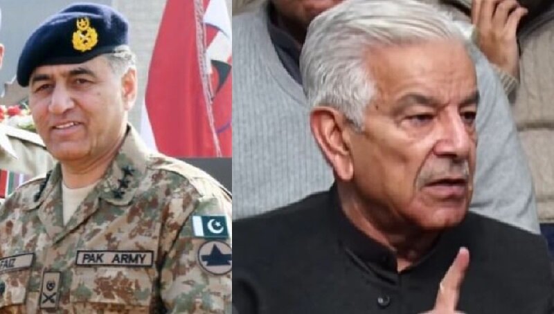 پاکستان: [جنرل] فیض حمید پر اور بھی الزامات ہیں، کارروائی کی جائے گی: خواجہ آصف