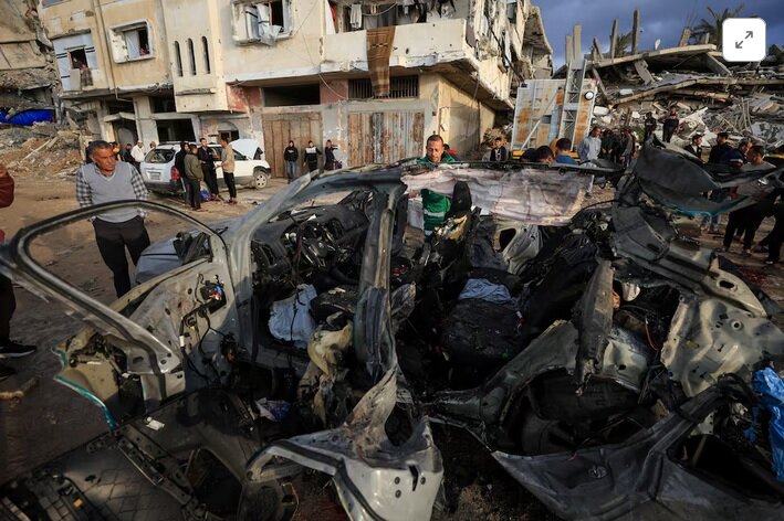 Israeli drone strike kills five Palestinians near Gaza City