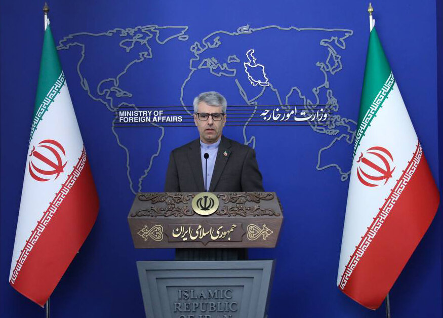 المؤتمر الصحفي الأسبوعي للوزارة الخارجية الإيرانية حول آخر تطورات في المنطقة والعالم