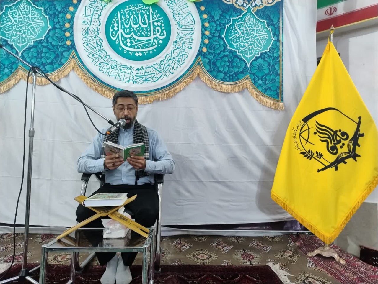 Wêneya nûçeyî | Pîrozbahî kirina Besîcîyên Fâtimiyûn di roja cîyaniya Hazretê Zehra (s.x) de li Meşhedê